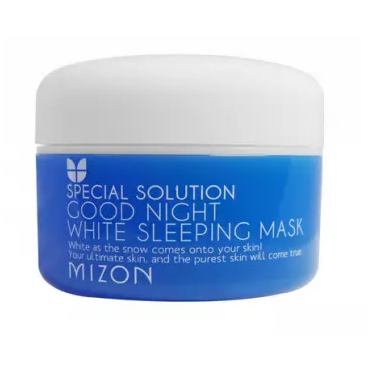 Mizon -  Mizon Good Night White Sleeping Mask - Wybielająca maska na noc, 80 ml